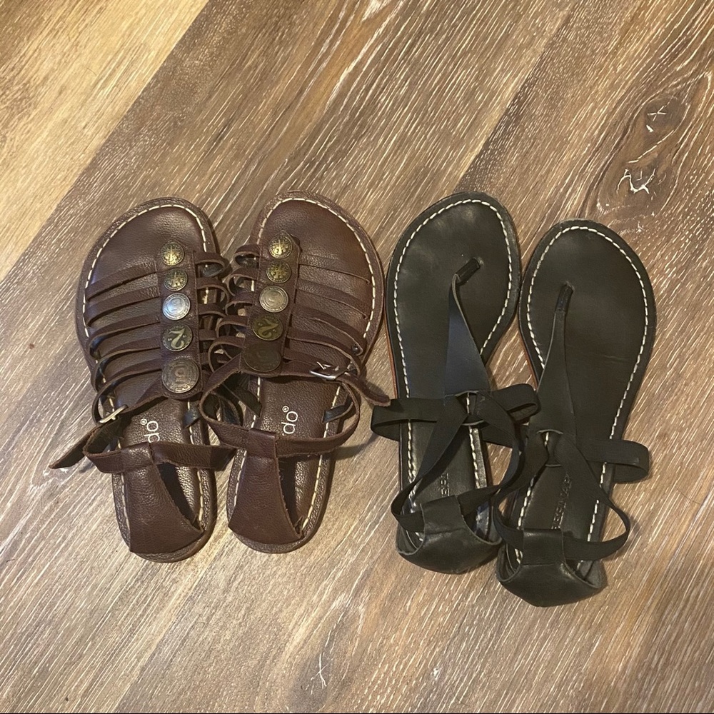 Bernardo Bundle of 2 Pairs of Sandals